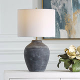 Luis Table Lamp, Weathered Black-Lighting-High Fashion Home