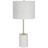 Luiza Table Lamp, White-Lighting-High Fashion Home