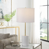 Luiza Table Lamp, White-Lighting-High Fashion Home
