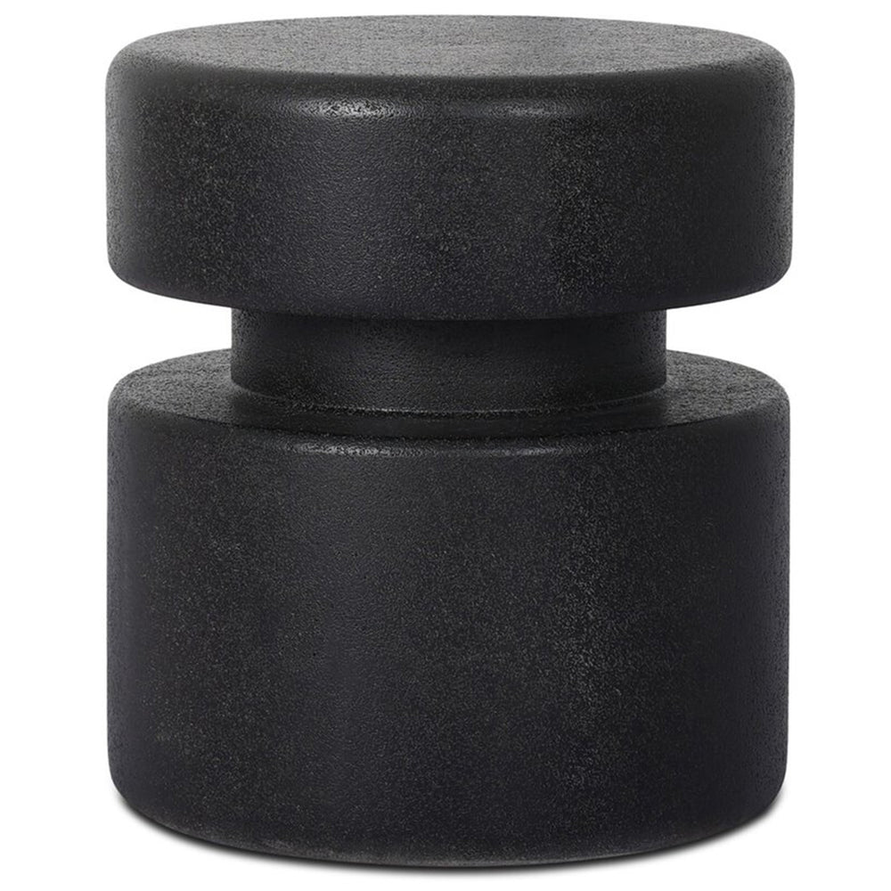 Luka End Table, Black by Four hands