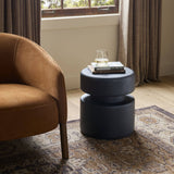 Luka End Table, Black by Four hands