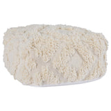 Luma Pouf, Ivory-Furniture - Chairs-High Fashion Home