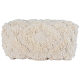 Luma Pouf, Ivory-Furniture - Chairs-High Fashion Home