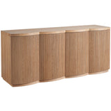 Lumi Credenza, Natural-Furniture - Storage-High Fashion Home