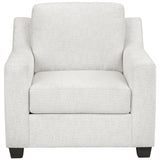 Luna Chair, White-Furniture - Chairs-High Fashion Home