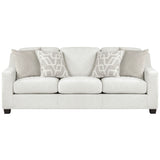 Luna Sofa, White-Furniture - Sofas-High Fashion Home