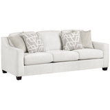 Luna Sofa, White-Furniture - Sofas-High Fashion Home