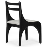 Luna Side Chair, Charcoal, Set of 2-Furniture - Dining-High Fashion Home
