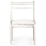 Luna Side Chair, Whitewash, Set of 2