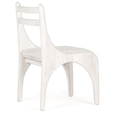 Luna Side Chair, Whitewash, Set of 2