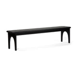 Luna Dining Bench, Charcoal