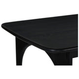 Luna Rectangular Dining Table, Charcoal