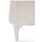 Luna Rectangular Dining Table, Whitewash