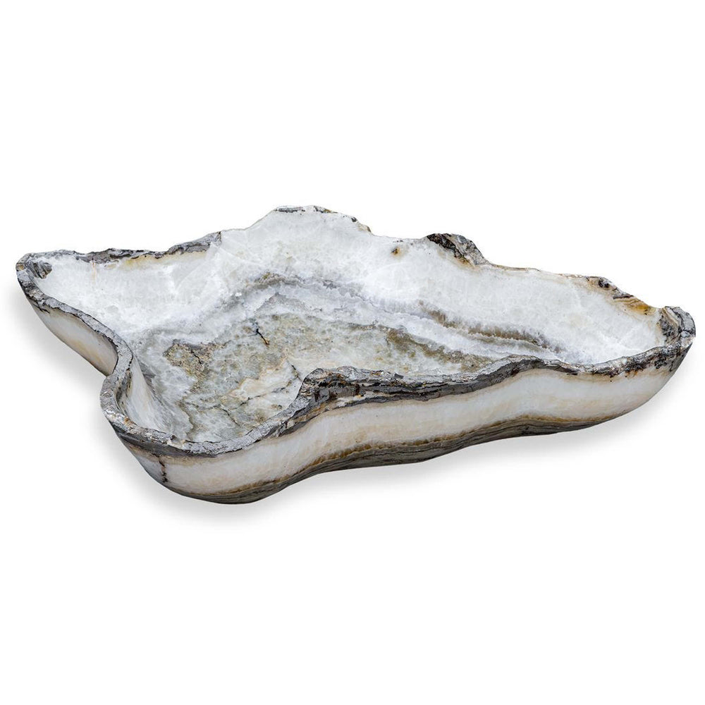 Lunara Bowl, Gray Onyx