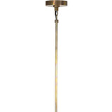 Lund Chandelier, Burnt Brass by Four Hands-Lighting-High Fashion Home