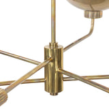 Lund Chandelier, Burnt Brass by Four Hands-Lighting-High Fashion Home