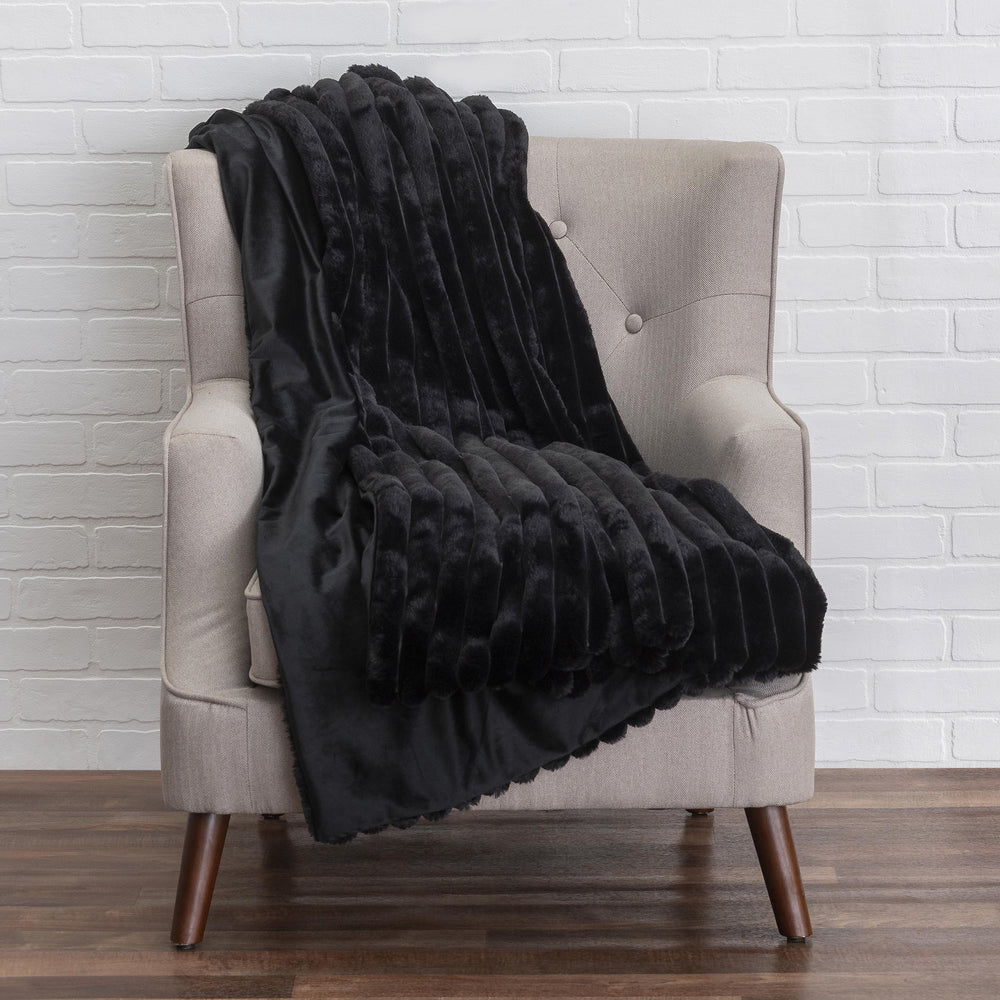 Lux Throw, Black