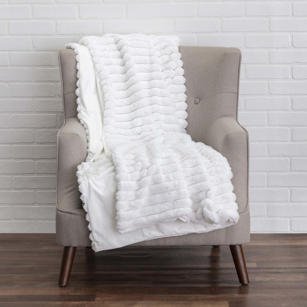Lux Throw, White