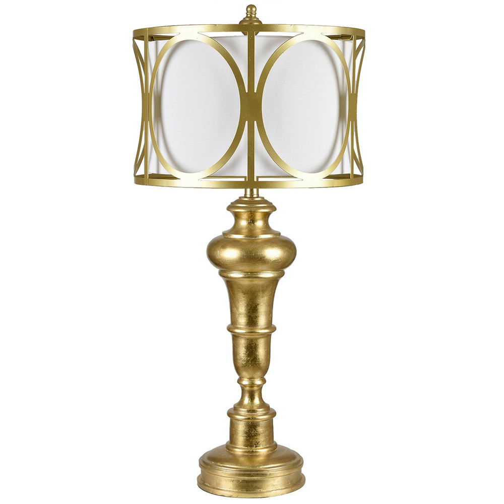 Luxborough Table Lamp, Gold-Lighting-High Fashion Home