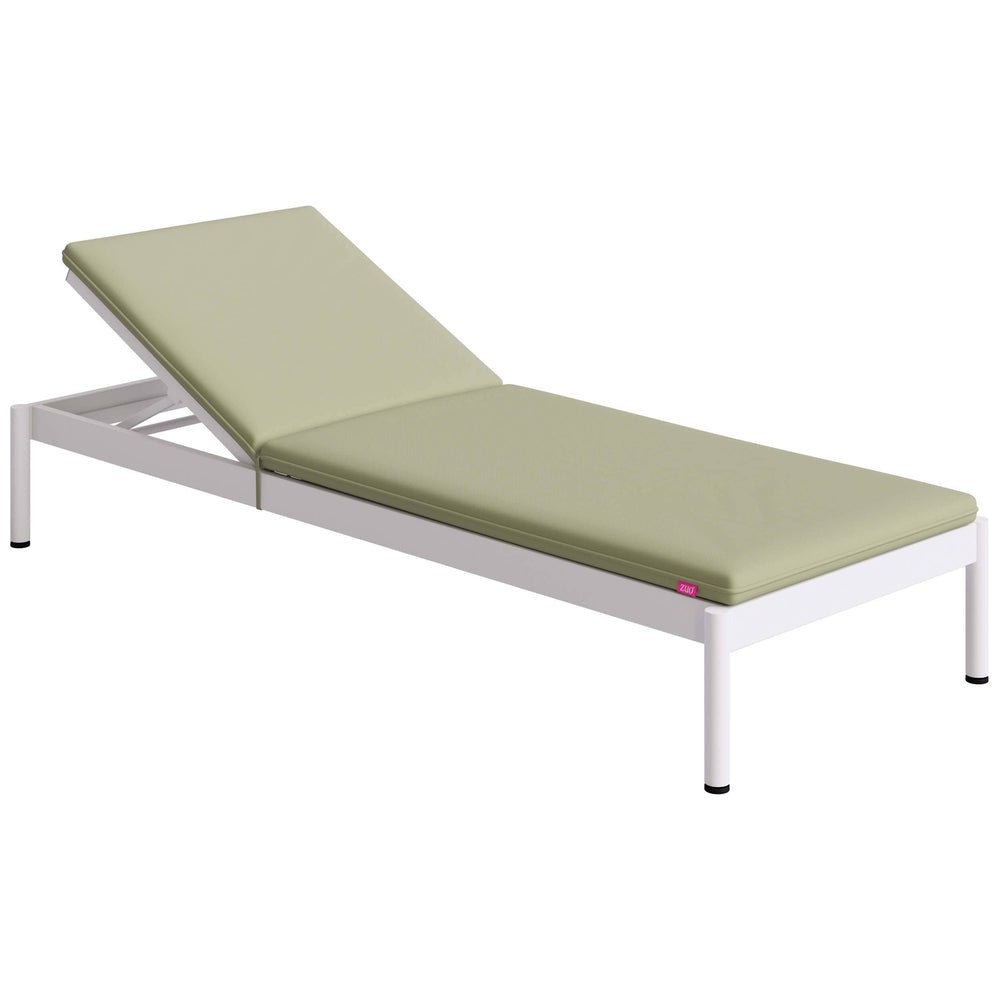 Lychee Chaise Lounge, Green-Furniture - Chairs-High Fashion Home