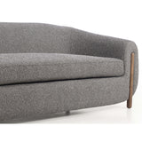 Lyla Sofa, Capri Ebony-Furniture - Sofas-High Fashion Home