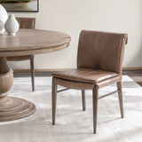 Lynden Dining Chair, Maple Brown, Set of 2-Furniture - Dining-High Fashion Home