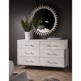 Lyra 6 Drawer Dresser, Gray-Furniture - Storage-High Fashion Home