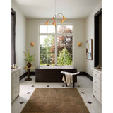 Brigette Romanek × Loloi Rug Madi MDX-03, Mocha/Cocoa-Rugs1-High Fashion Home