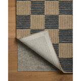 Brigette Romanek × Loloi Rug Madi MDX-04, Taupe/Navy-Rugs1-High Fashion Home