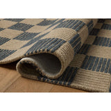 Brigette Romanek × Loloi Rug Madi MDX-04, Taupe/Navy-Rugs1-High Fashion Home