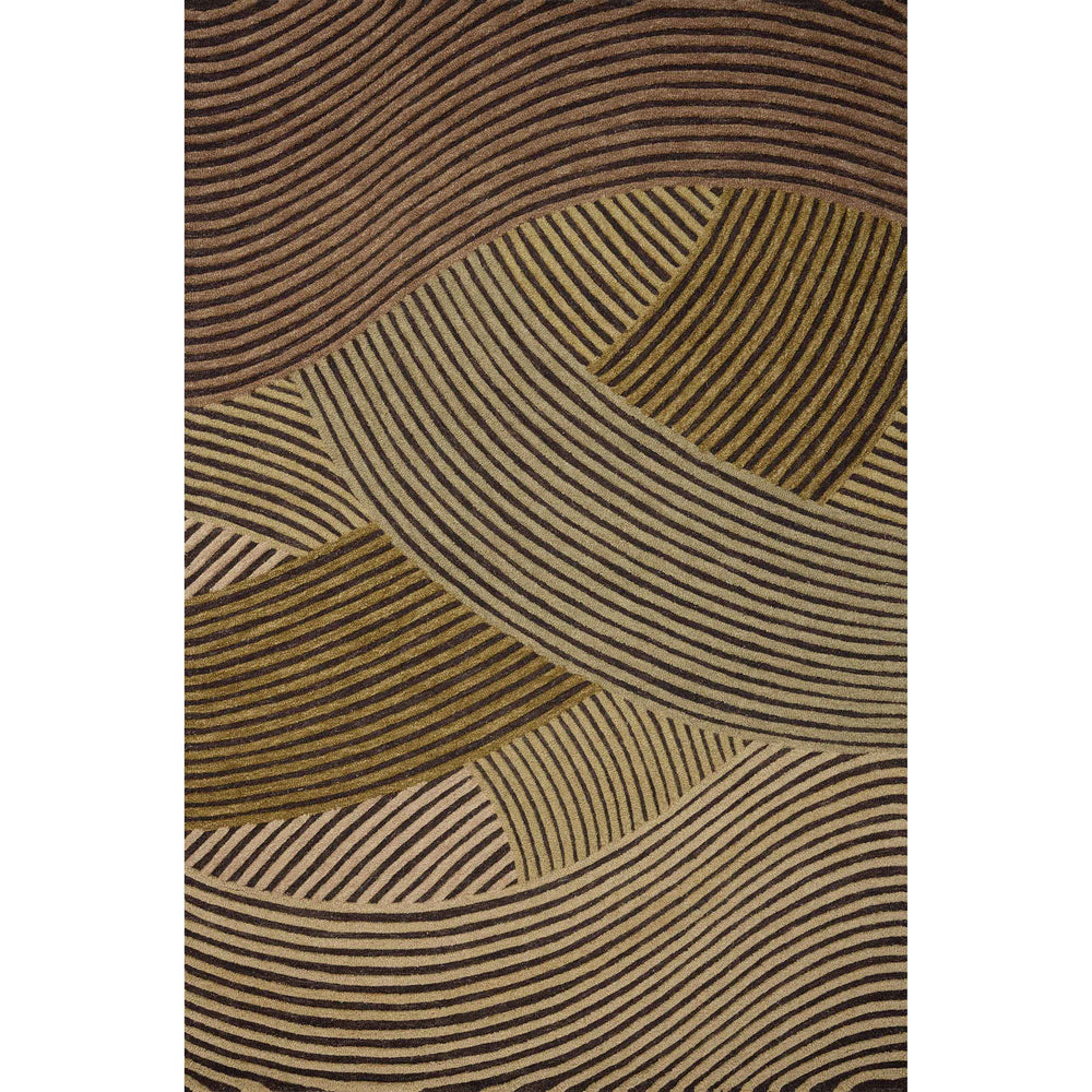 Brigette Romanek × Loloi Rug Madi MDX-05, Espresso/Multi-Rugs1-High Fashion Home