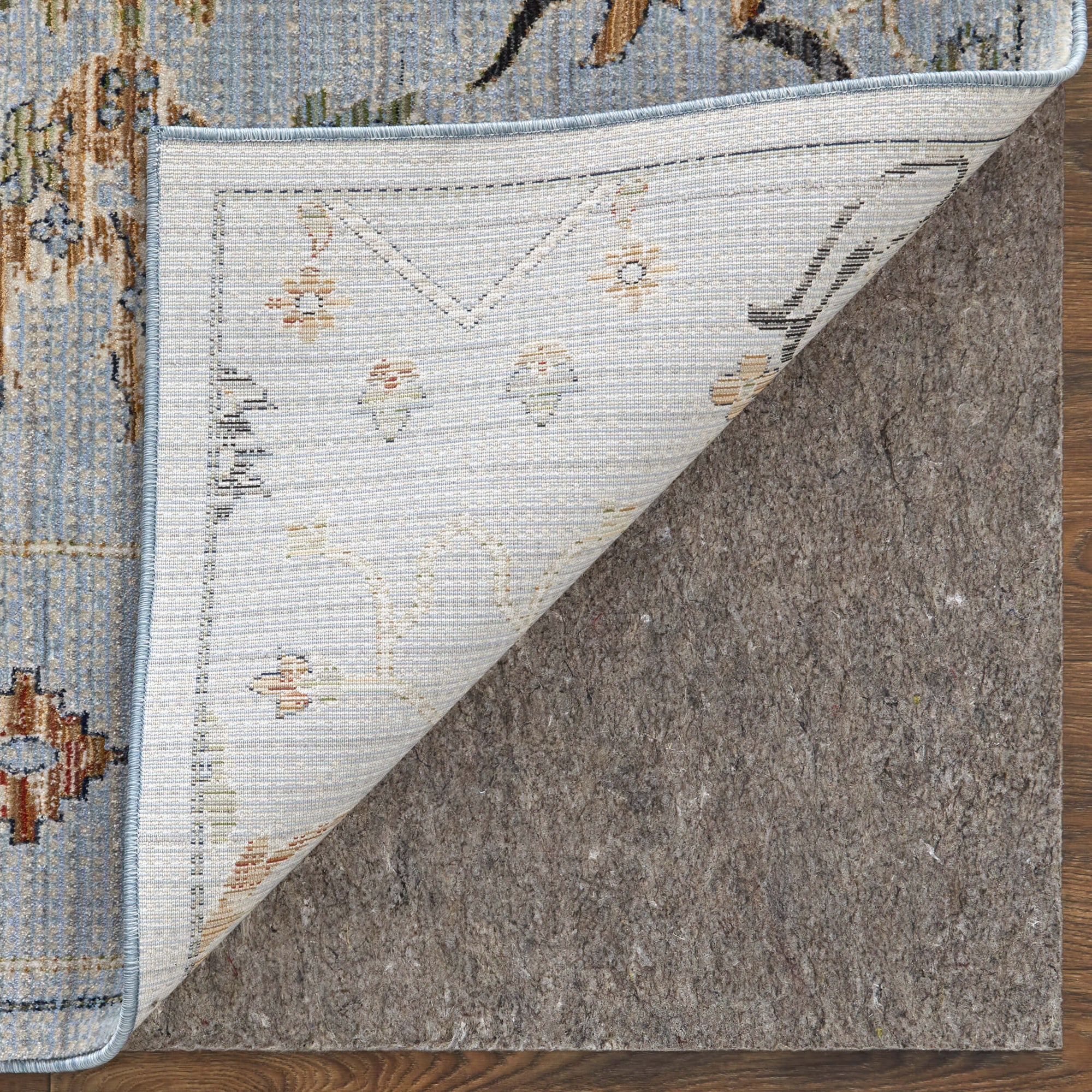 Feizy Rug Melrose 39P4F, Blue/Multi – High Fashion Home