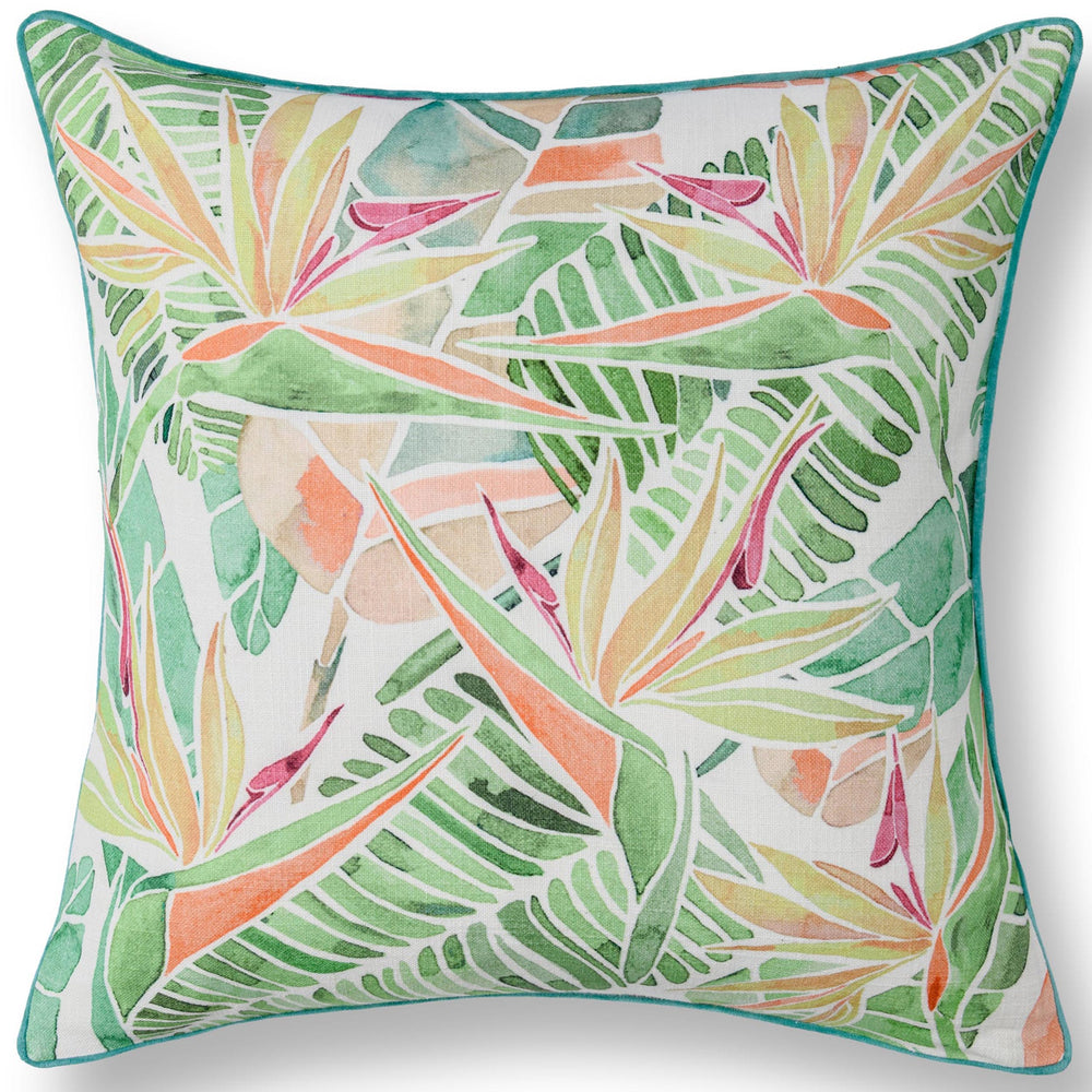 Paradise Grove Pillow, Green Multi, Set of 2