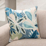 Botanical Reverie Pillow, Blue Multi, Set of 2