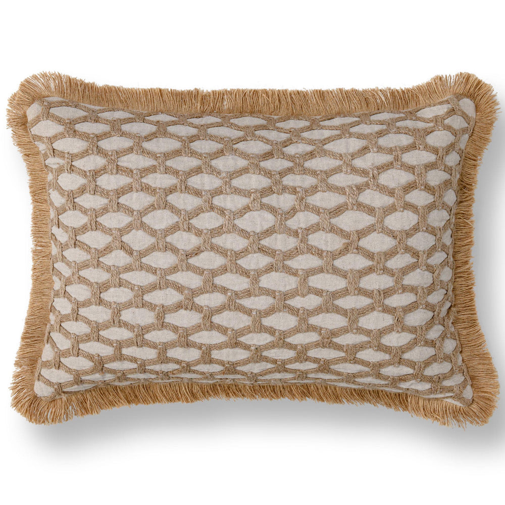 Sandy Cove Lumbar Pillow, Natural, Set of 2