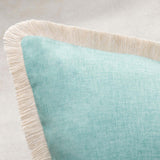 Biscayne Pillow, Aqua Blue, Set of 2