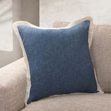 Biscayne Pillow, Navy Blue, Set of 2