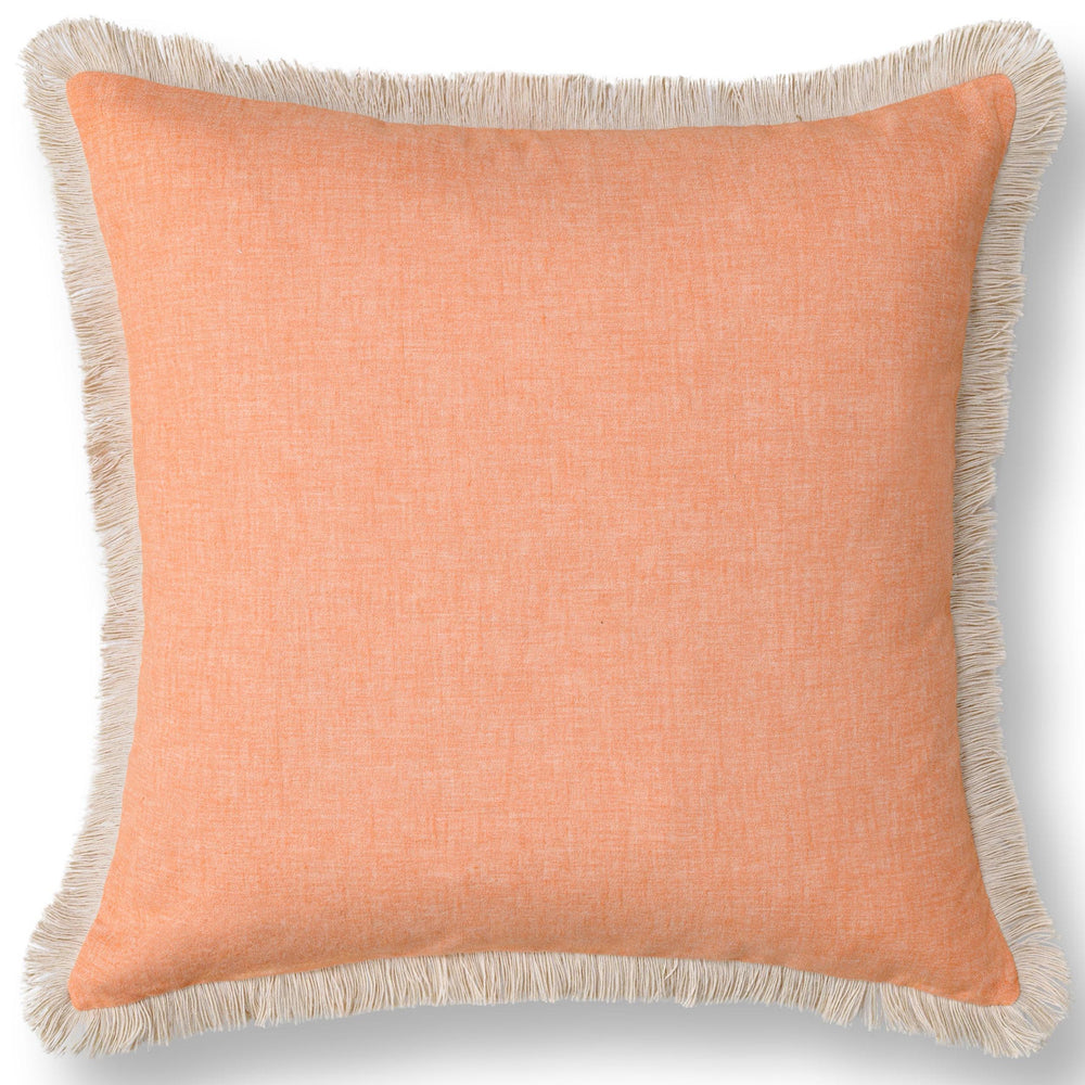 Biscayne Pillow, Coral, Set of 2