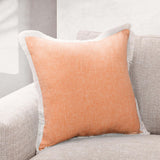 Biscayne Pillow, Coral, Set of 2