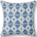 Seaside Trellis Pillow, Harbor Blue, Set of 2