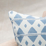 Seaside Trellis Pillow, Harbor Blue, Set of 2