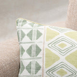 Mosaic Pillow, Fern Green, Set of 2