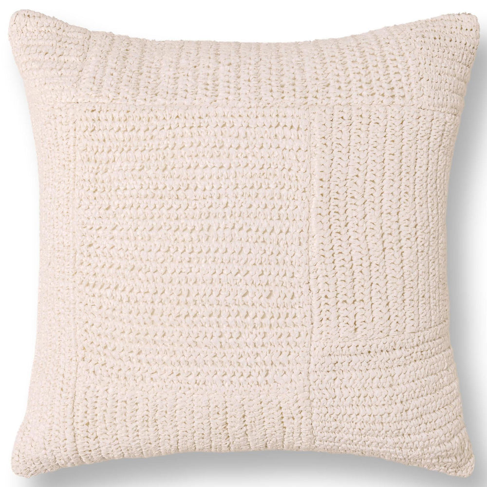 Merrit Pillow, Ivory, Set of 2