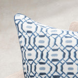 Capri Coast Pillow, Navy Blue, Set of 2