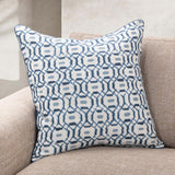 Capri Coast Pillow, Navy Blue, Set of 2