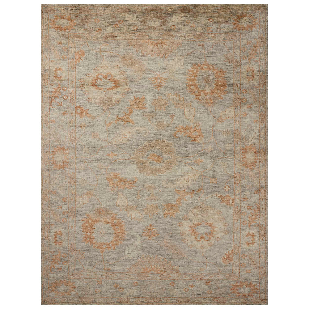 Loloi Rug Micah MIC-04, Silver/Rust