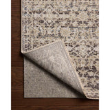 Loloi Rug Milena MLE-03, Linen/Midnight-Rugs1-High Fashion Home