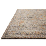 Loloi Rug Milena MLE-05, Charcoal/Apricot-Rugs1-High Fashion Home