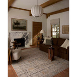 Loloi Rug Milena MLE-05, Charcoal/Apricot-Rugs1-High Fashion Home