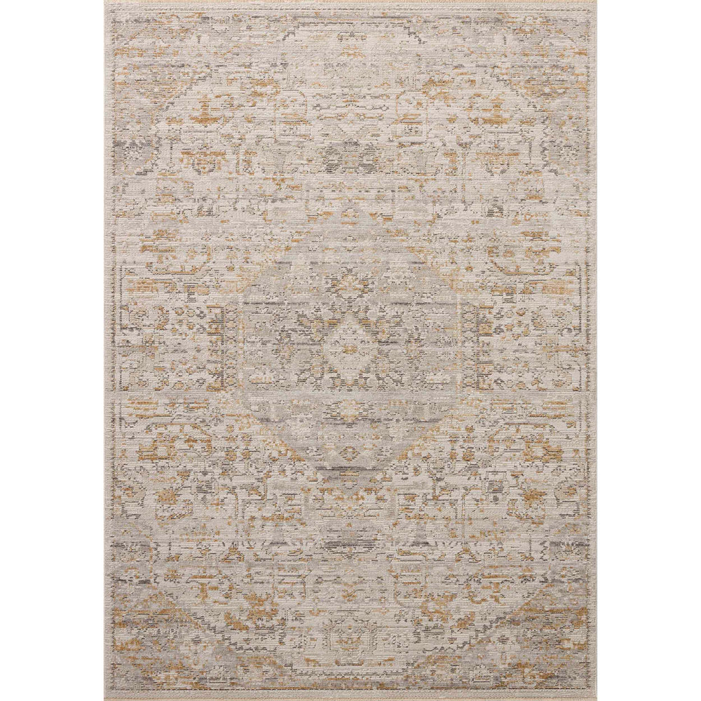 Loloi Rug Milena MLE-09, Ivory/Ochre-Rugs1-High Fashion Home